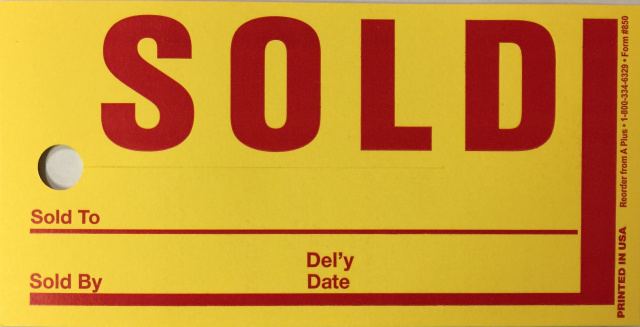 Hold / Sold Sign JUMBO Size